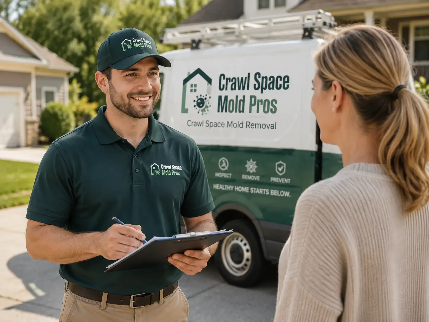 Crawl Space Mold Removal New Harmony, IN FAQs
